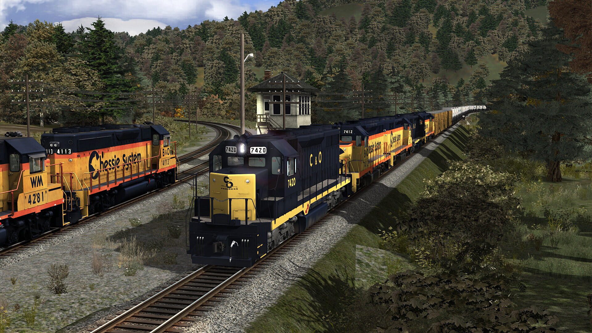 TS Marketplace: B&O Mountain Subdivision Scenario Pack 01 - Screenshot