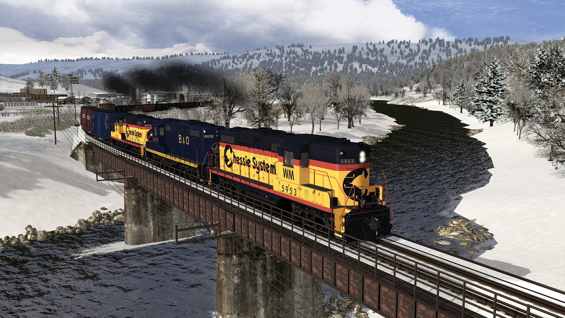 TS Marketplace: B&O Mountain Subdivision Scenario Pack 01 - Screenshot