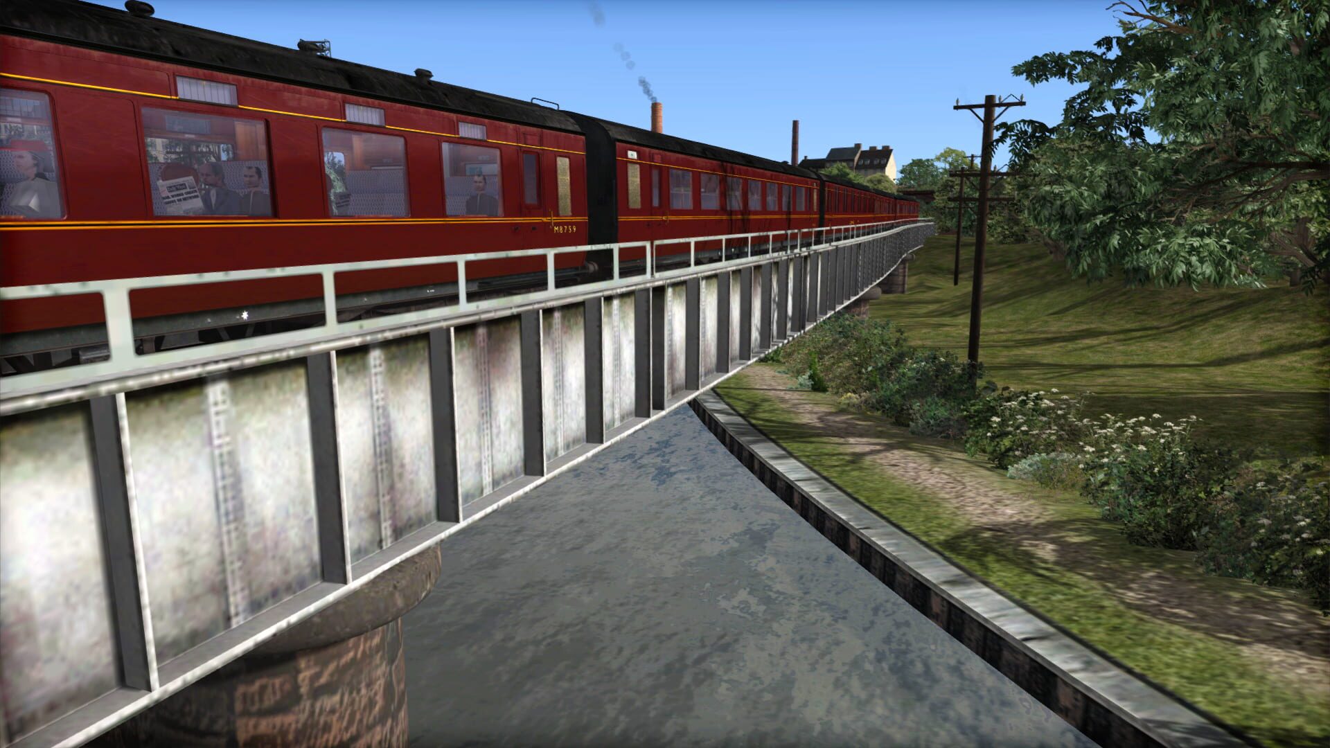 TS Marketplace: LMS P1&P2 BR Maroon Coach Pack Add-On - Screenshot