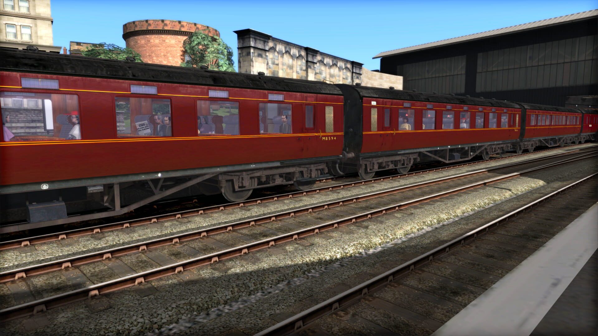 TS Marketplace: LMS P1&P2 BR Maroon Coach Pack Add-On - Screenshot
