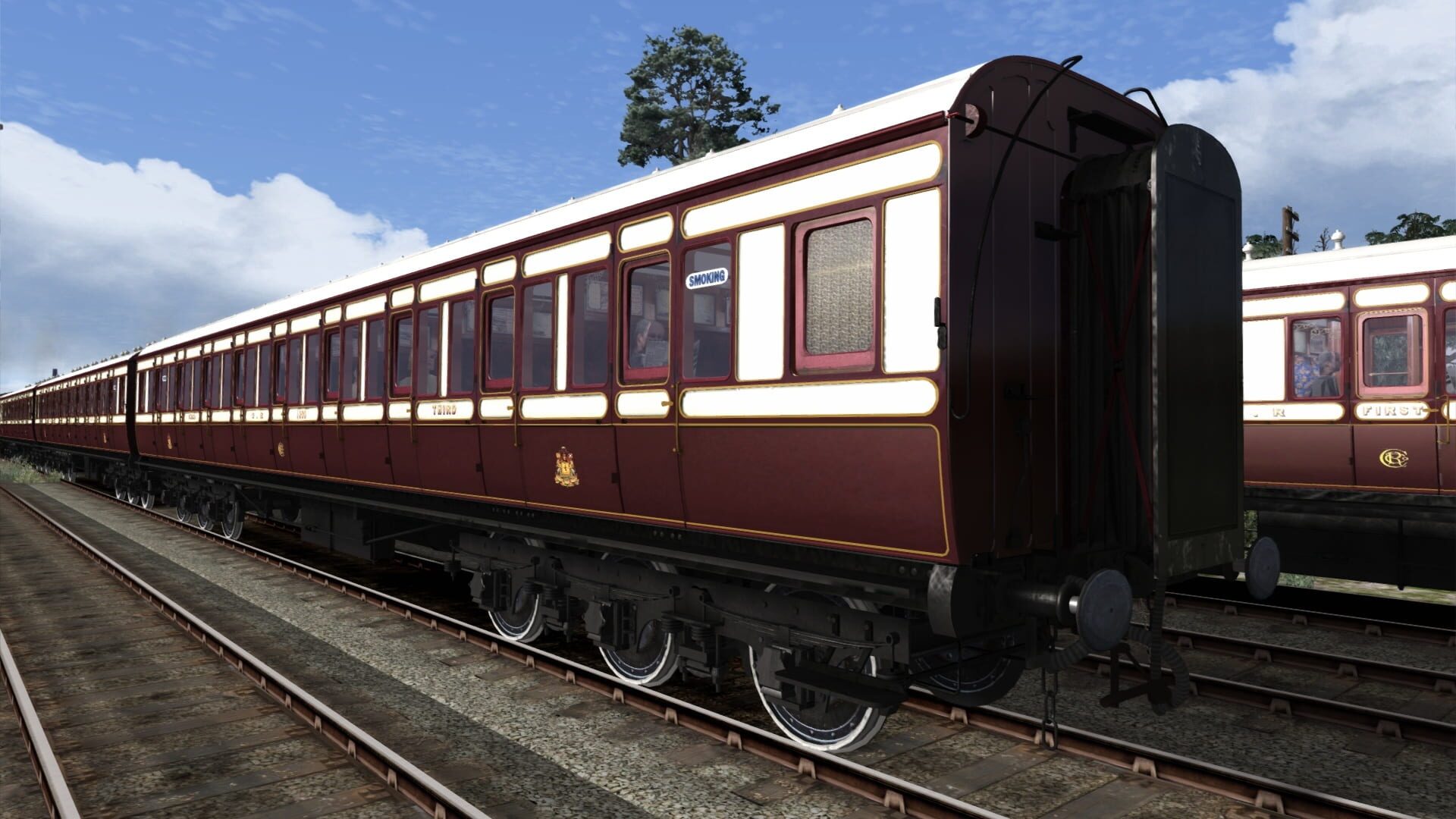 TS Marketplace: Caledonian Railway 65ft Grampian Coach Pack Add-On - Screenshot