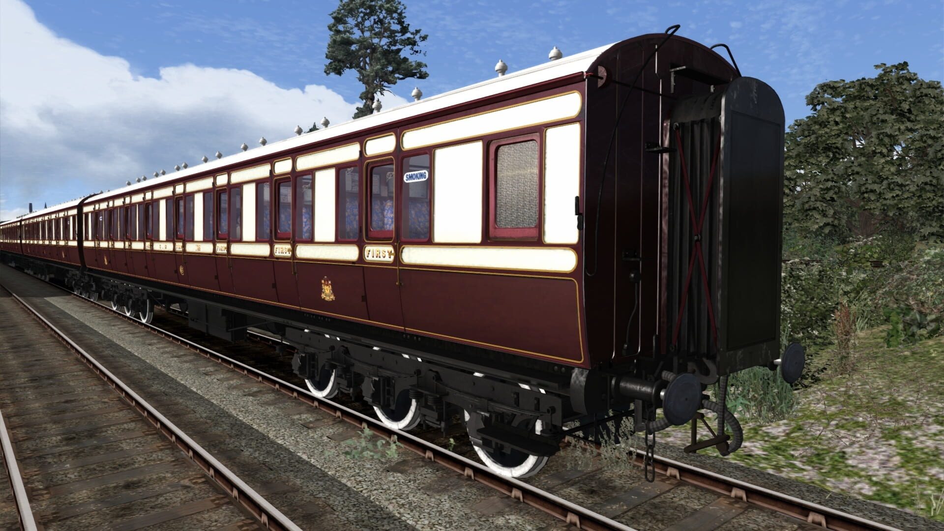 TS Marketplace: Caledonian Railway 65ft Grampian Coach Pack Add-On - Screenshot