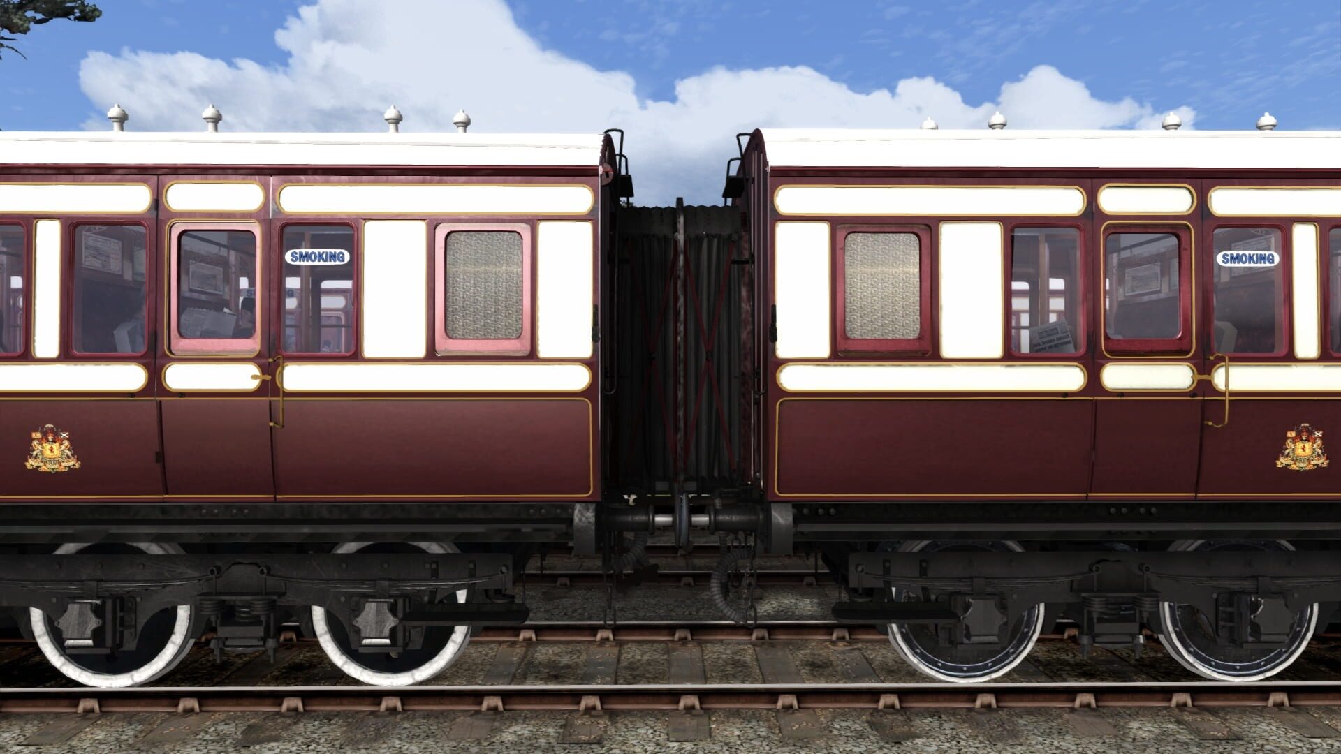 TS Marketplace: Caledonian Railway 65ft Grampian Coach Pack Add-On - Screenshot