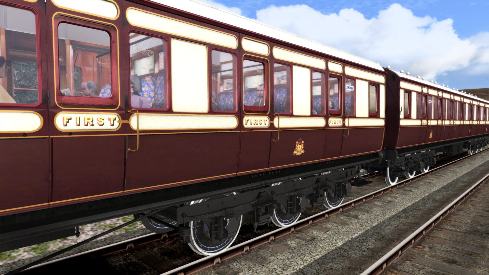 TS Marketplace: Caledonian Railway 65ft Grampian Coach Pack Add-On - Screenshot