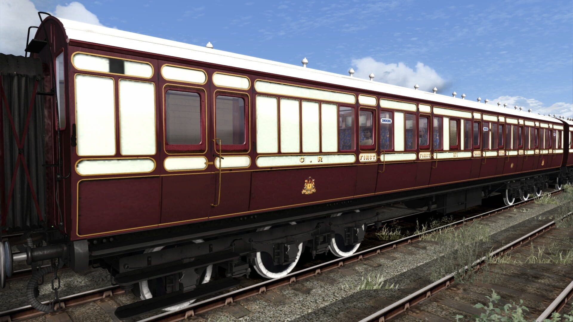 TS Marketplace: Caledonian Railway 65ft Grampian Coach Pack Add-On - Screenshot