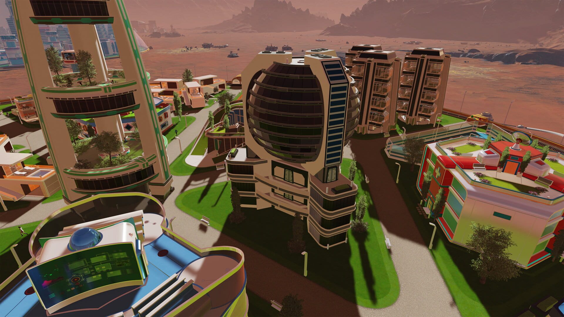Surviving Mars: Future Contemporary Cosmetic Pack - Screenshot