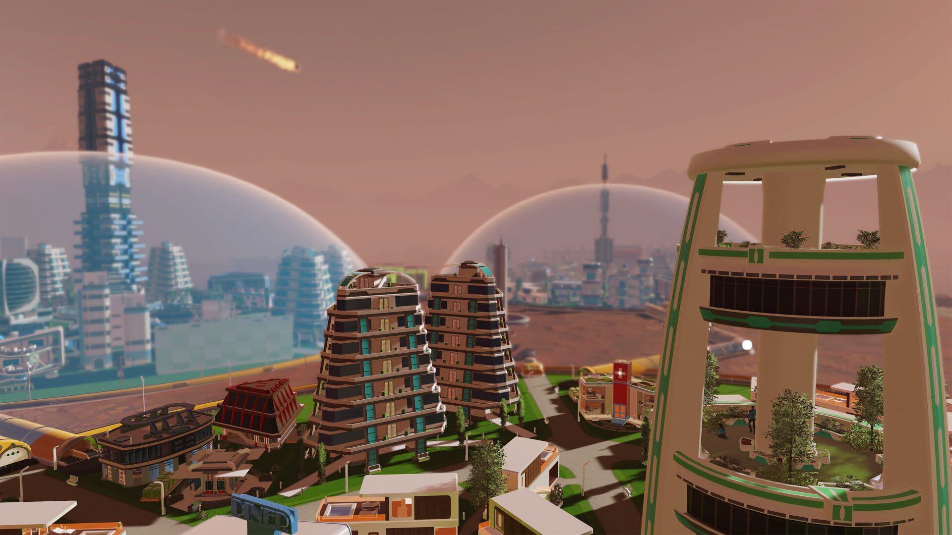 Surviving Mars: Future Contemporary Cosmetic Pack - Screenshot