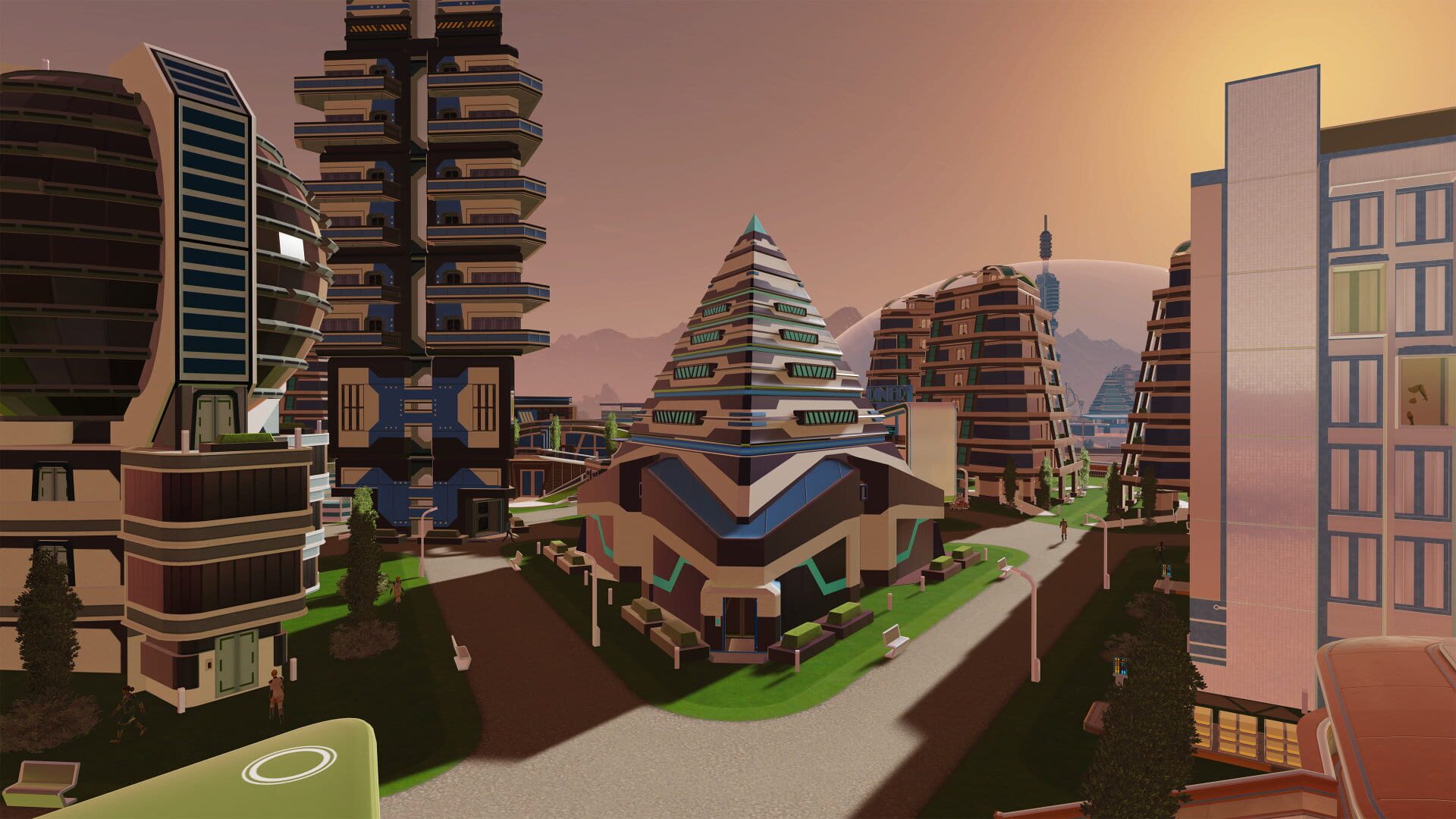 Surviving Mars: Future Contemporary Cosmetic Pack - Screenshot