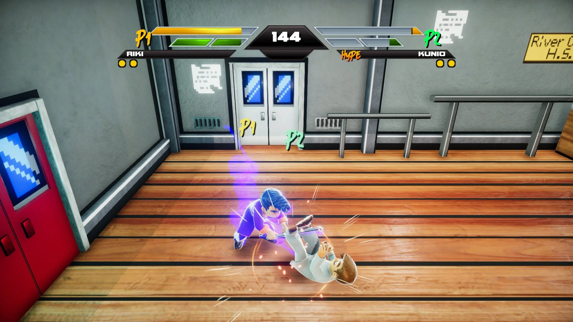 Captura de pantalla - Mighty Fight Federation: Kunio & Riki Pack