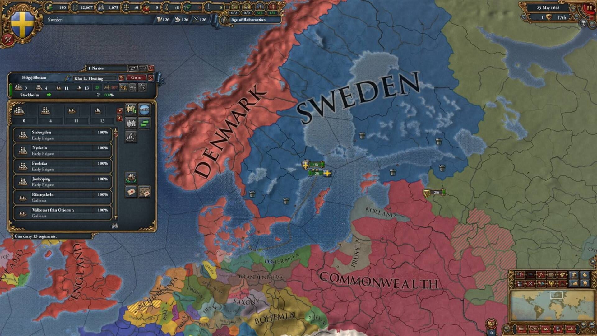 Europa Universalis IV: Common Sense Content Pack - Screenshot