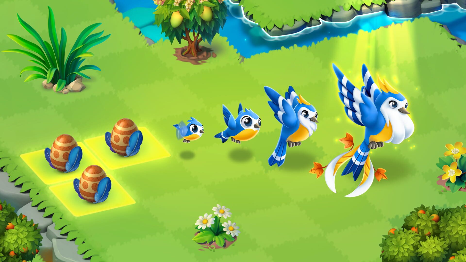 Merge Gardens - Screenshot