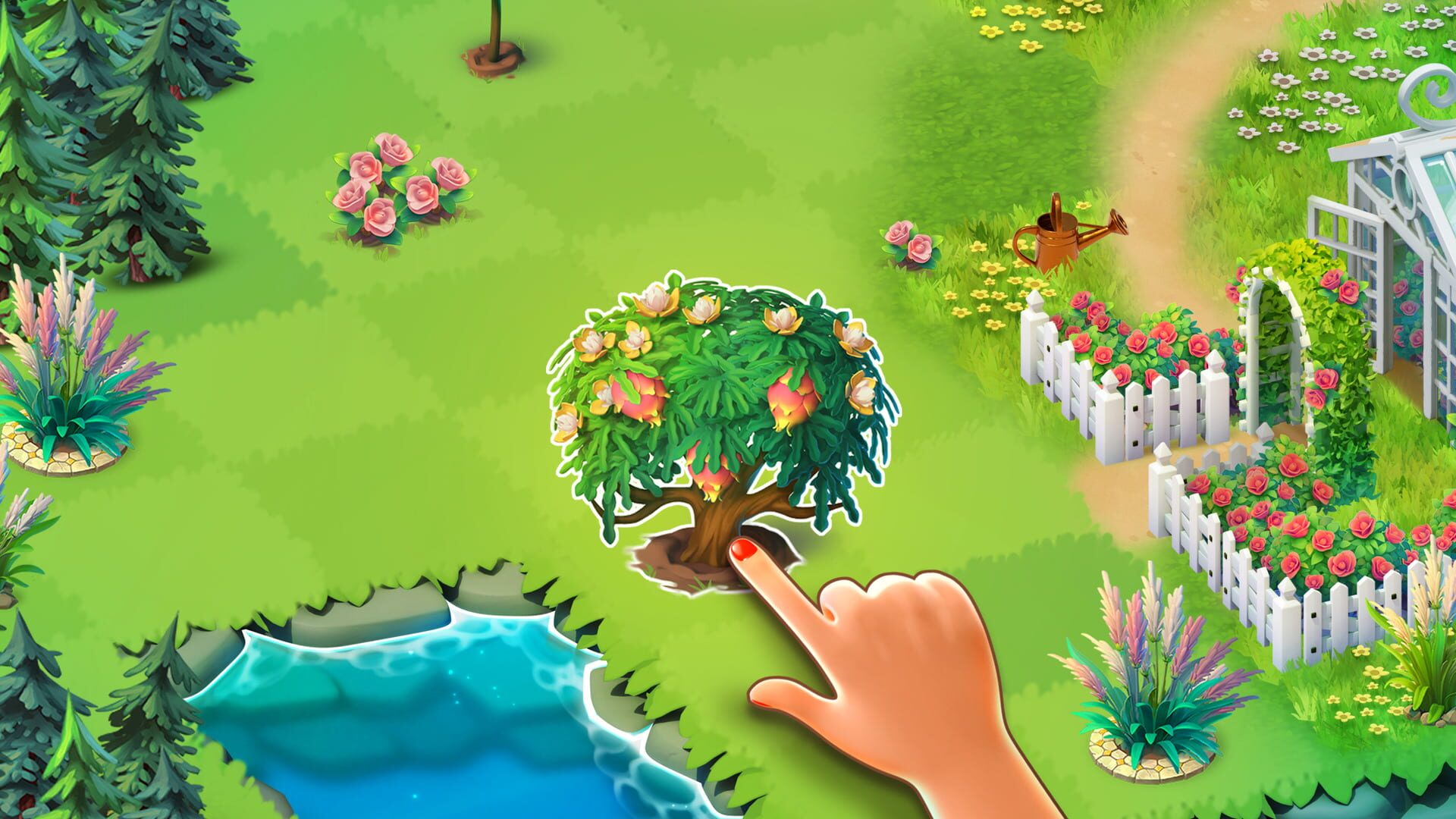 Merge Gardens - Screenshot