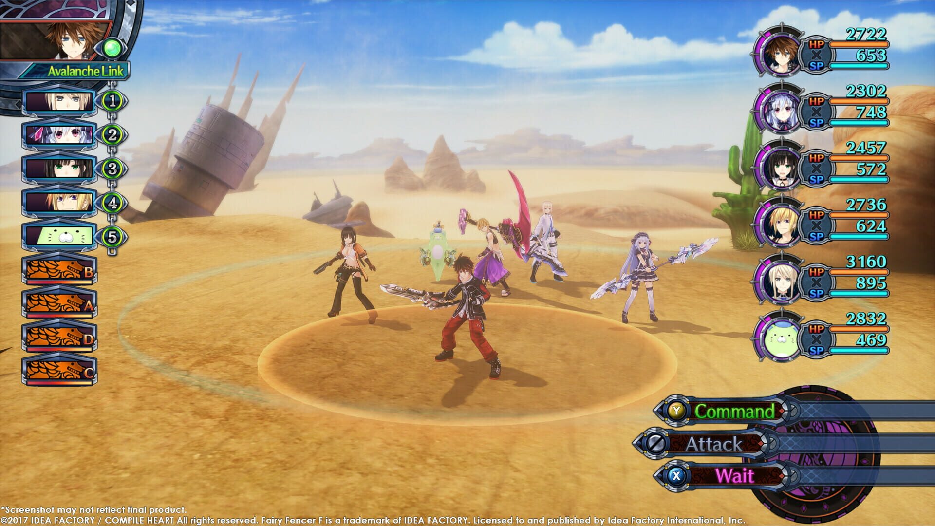 Fairy Fencer F: Advent Dark Force DLC Bundle - Screenshot