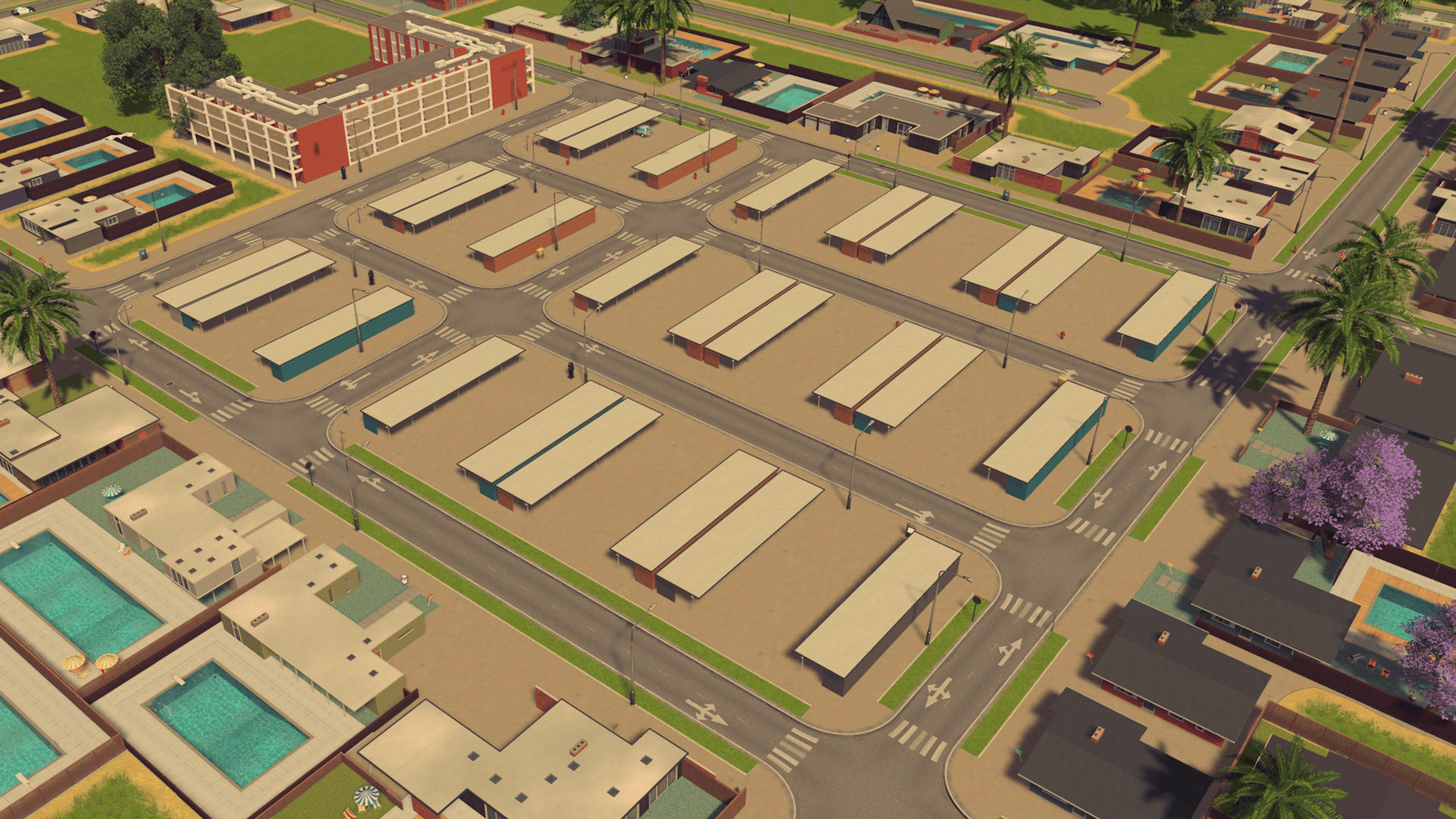 Cities: Skylines - Content Creator Pack: Mid-Century Modern screenshot