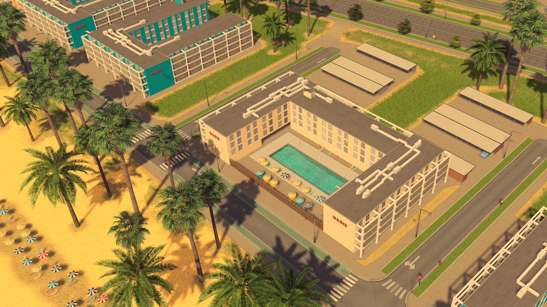 Cities: Skylines - Content Creator Pack: Mid-Century Modern screenshot