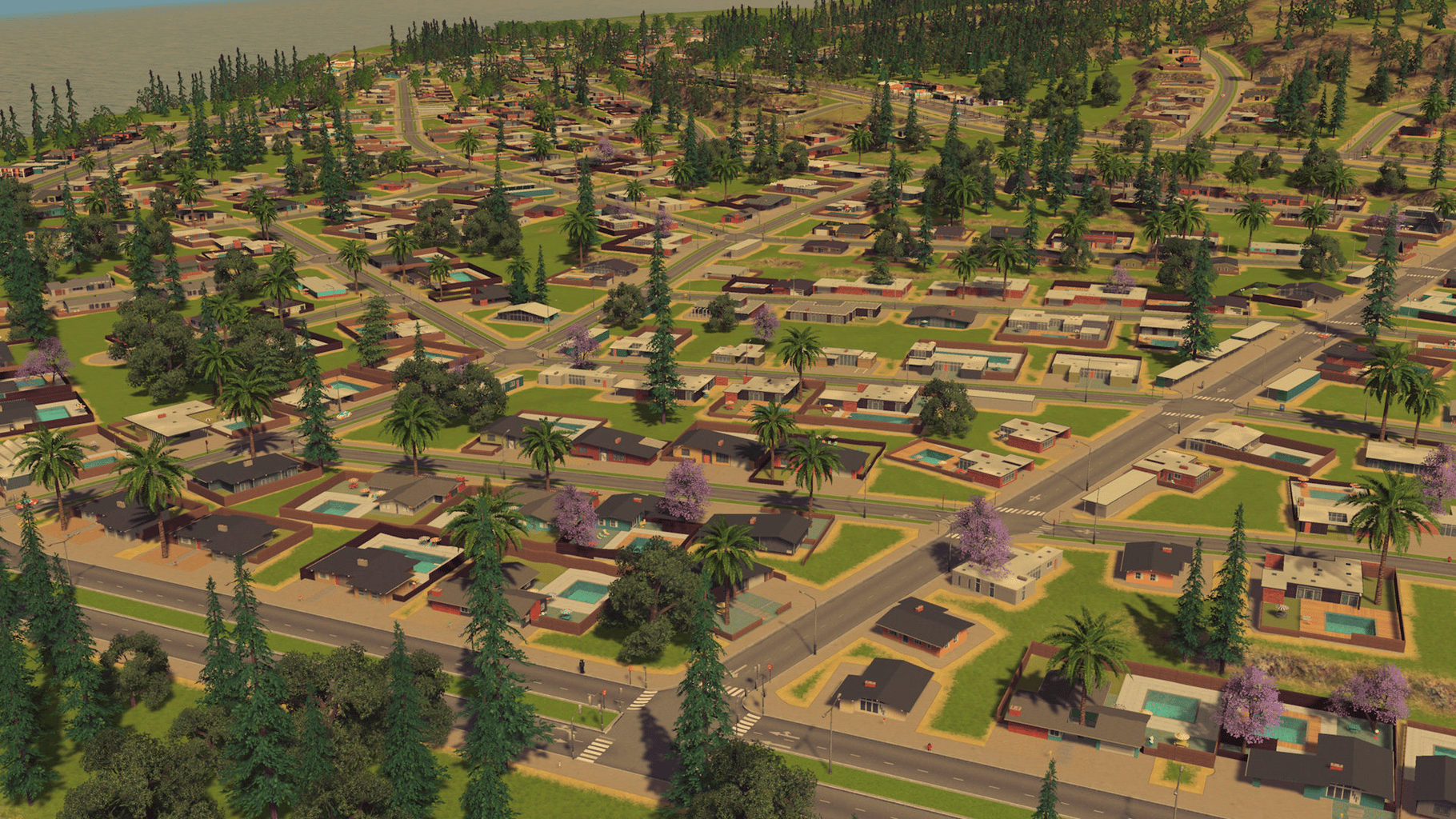 Cities: Skylines - Content Creator Pack: Mid-Century Modern screenshot