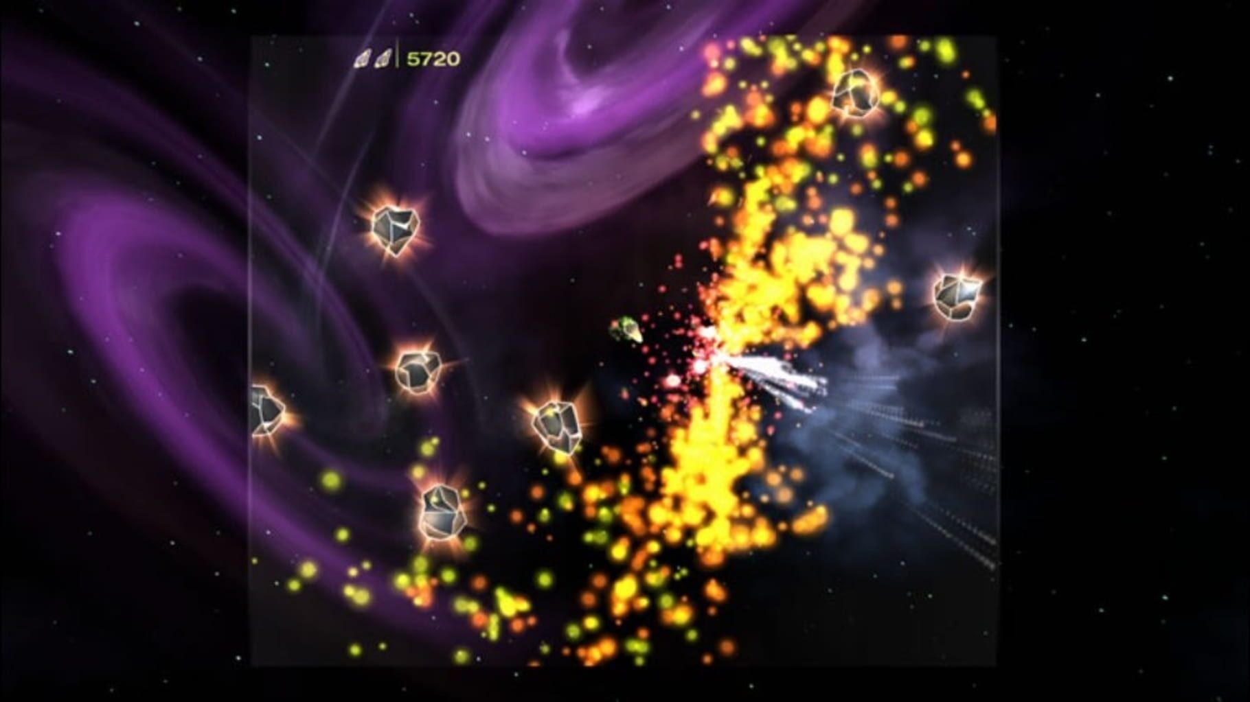 Captura de pantalla - Asteroids and Asteroids Deluxe