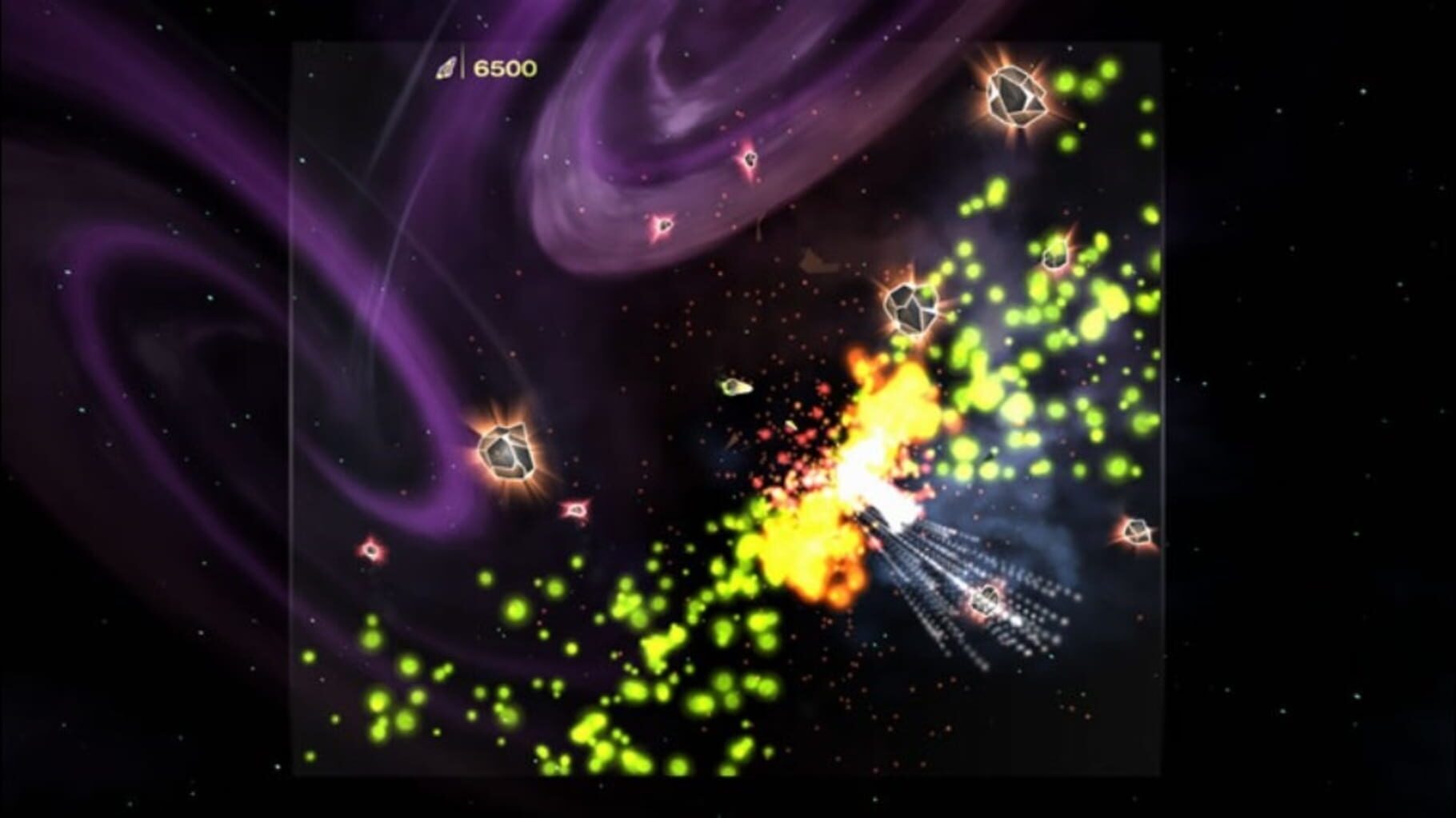 Captura de pantalla - Asteroids and Asteroids Deluxe