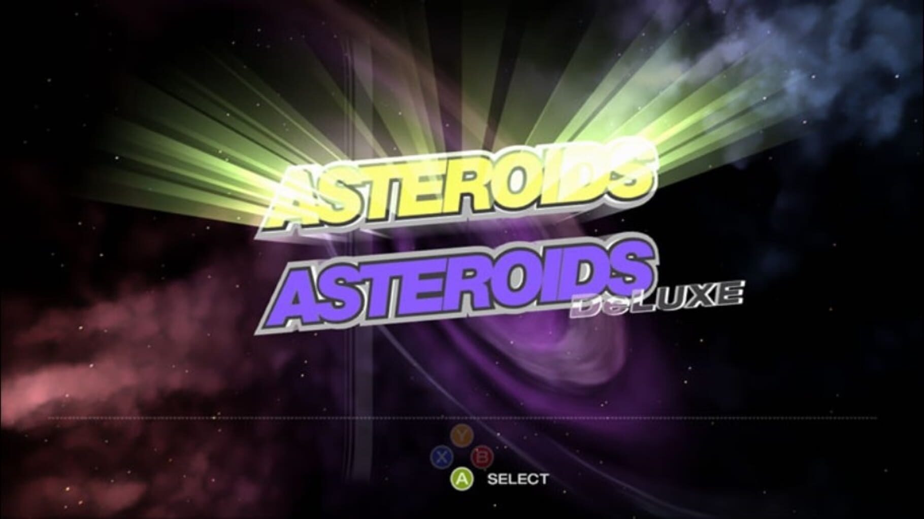 Captura de pantalla - Asteroids and Asteroids Deluxe