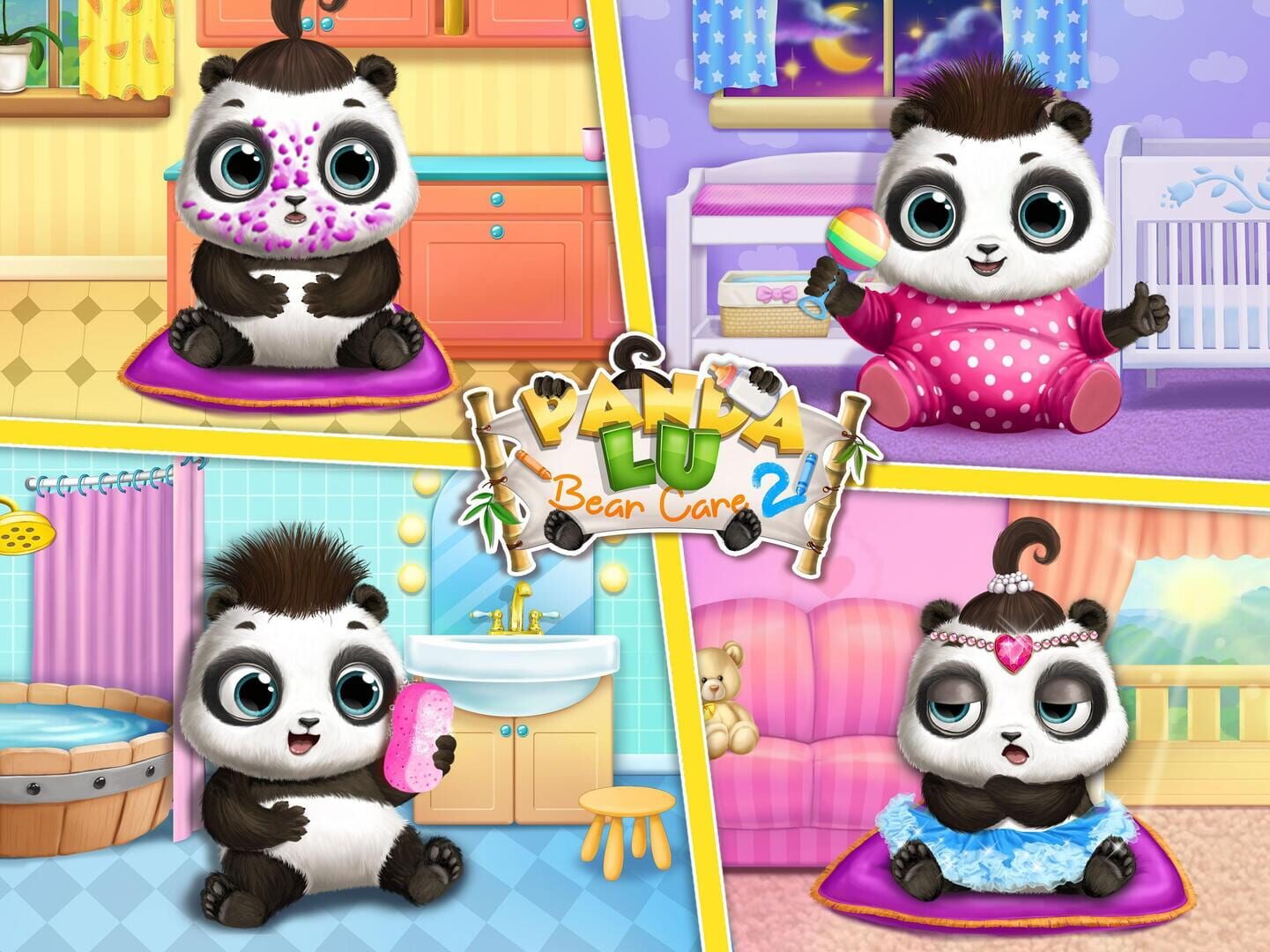 Panda Lu Baby Bear Care 2 - Screenshot