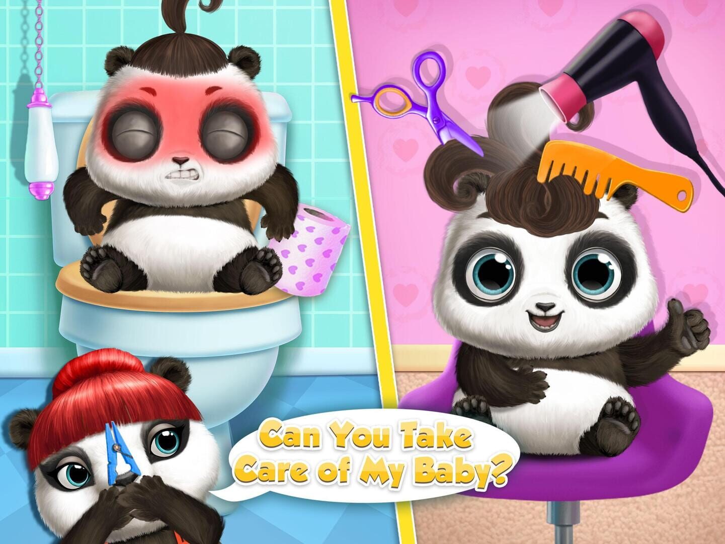 Panda Lu Baby Bear Care 2 - Screenshot