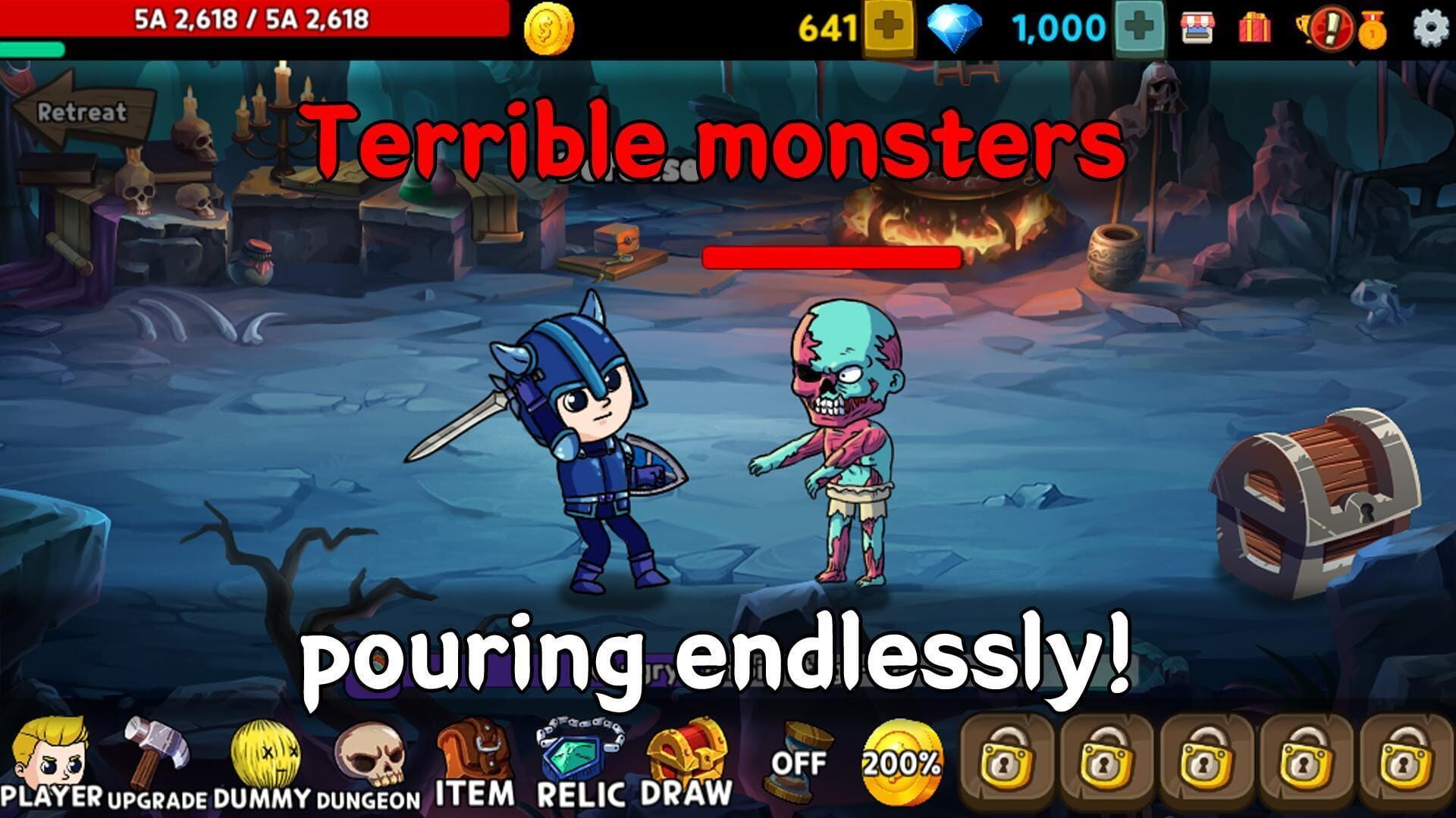 Warrior Clicker - Screenshot
