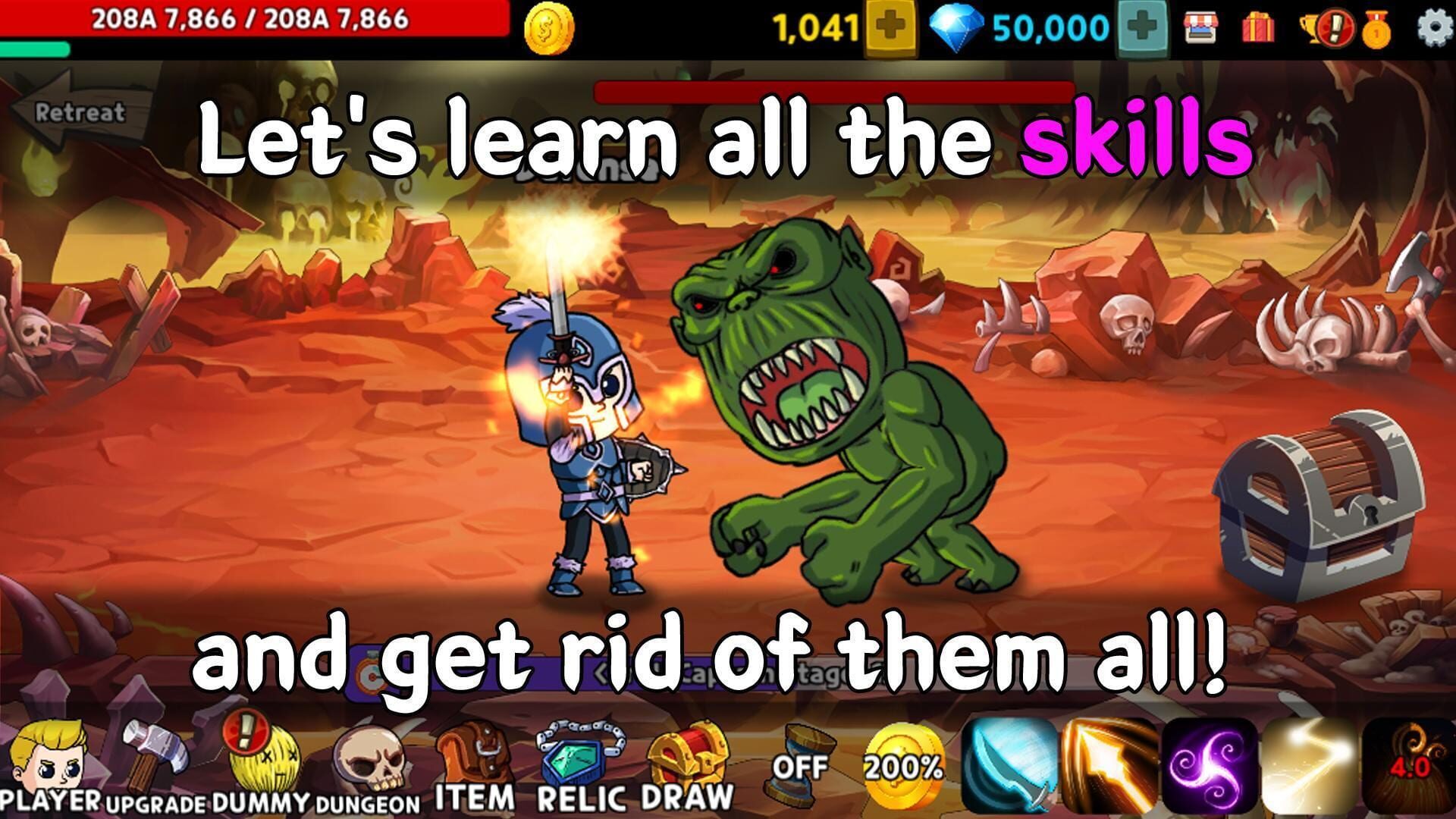 Warrior Clicker - Screenshot
