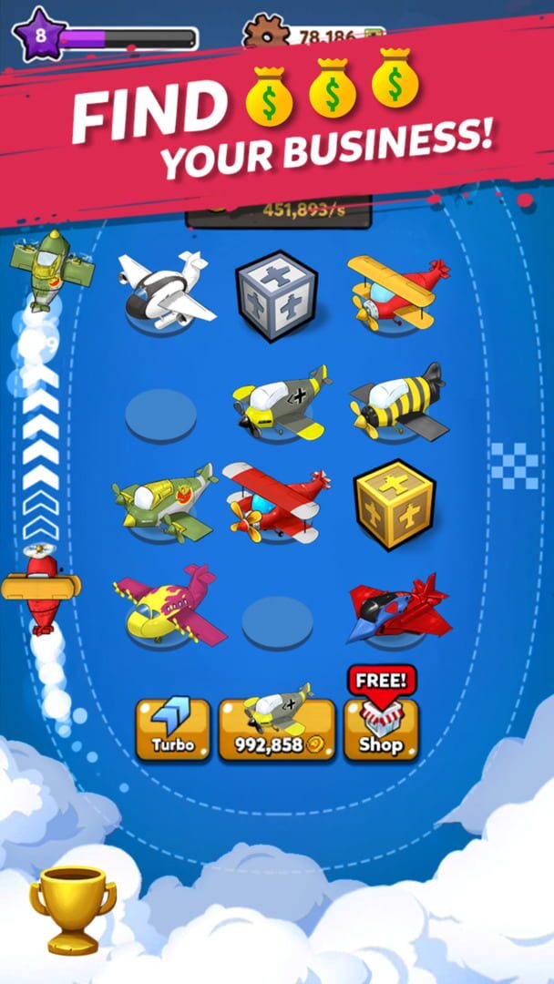 Merge AirPlane - Screenshot