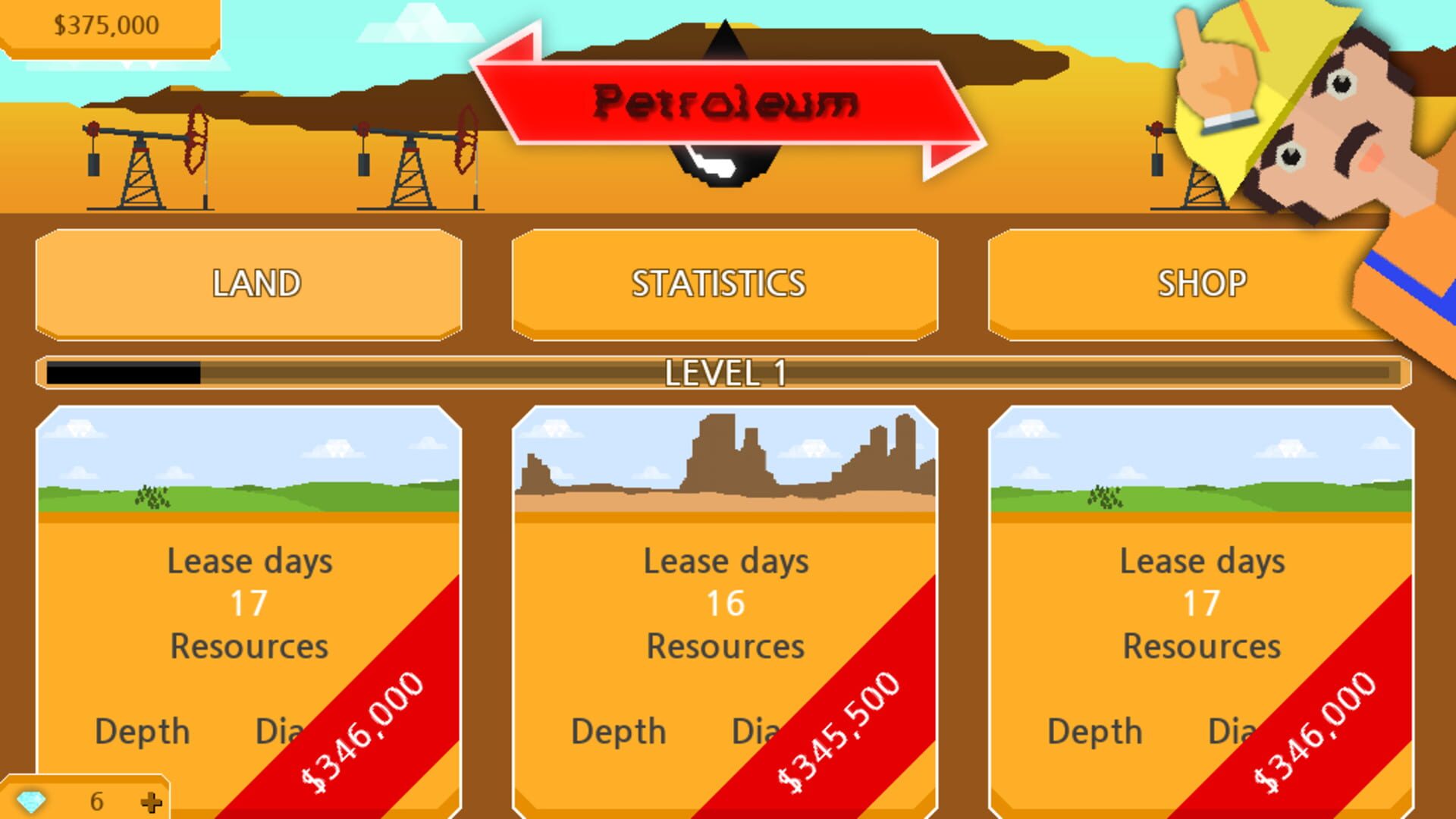 Petroleum Explore: Drill & Sell - Screenshot