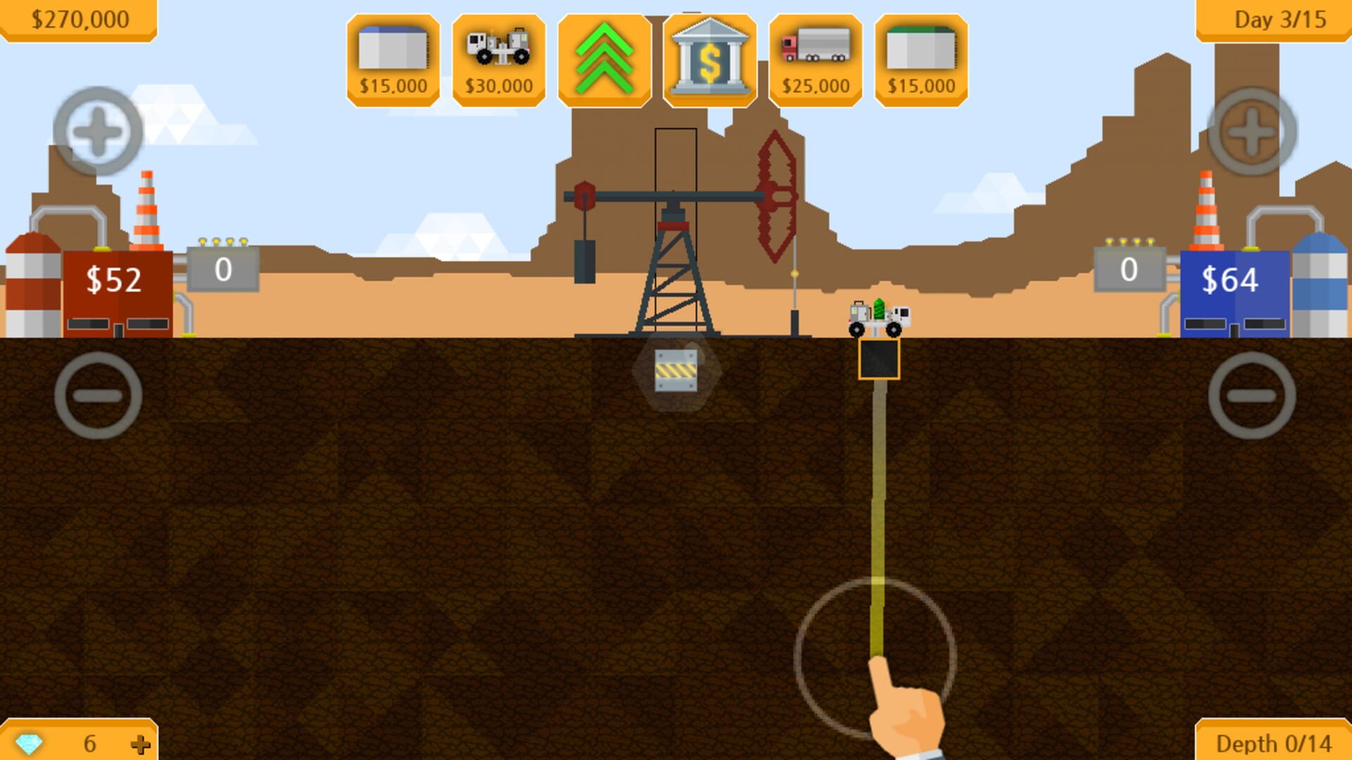 Petroleum Explore: Drill & Sell - Screenshot