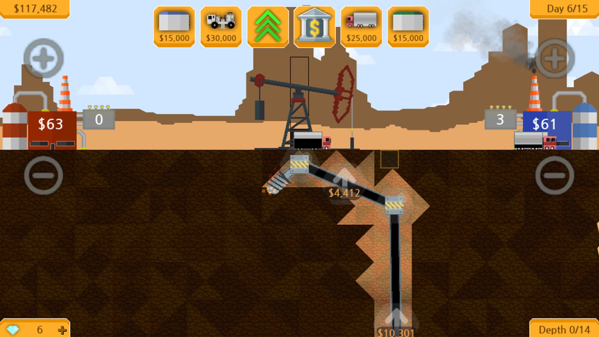 Petroleum Explore: Drill & Sell - Screenshot