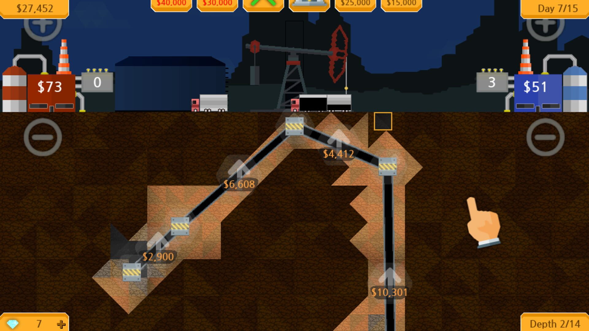 Petroleum Explore: Drill & Sell - Screenshot