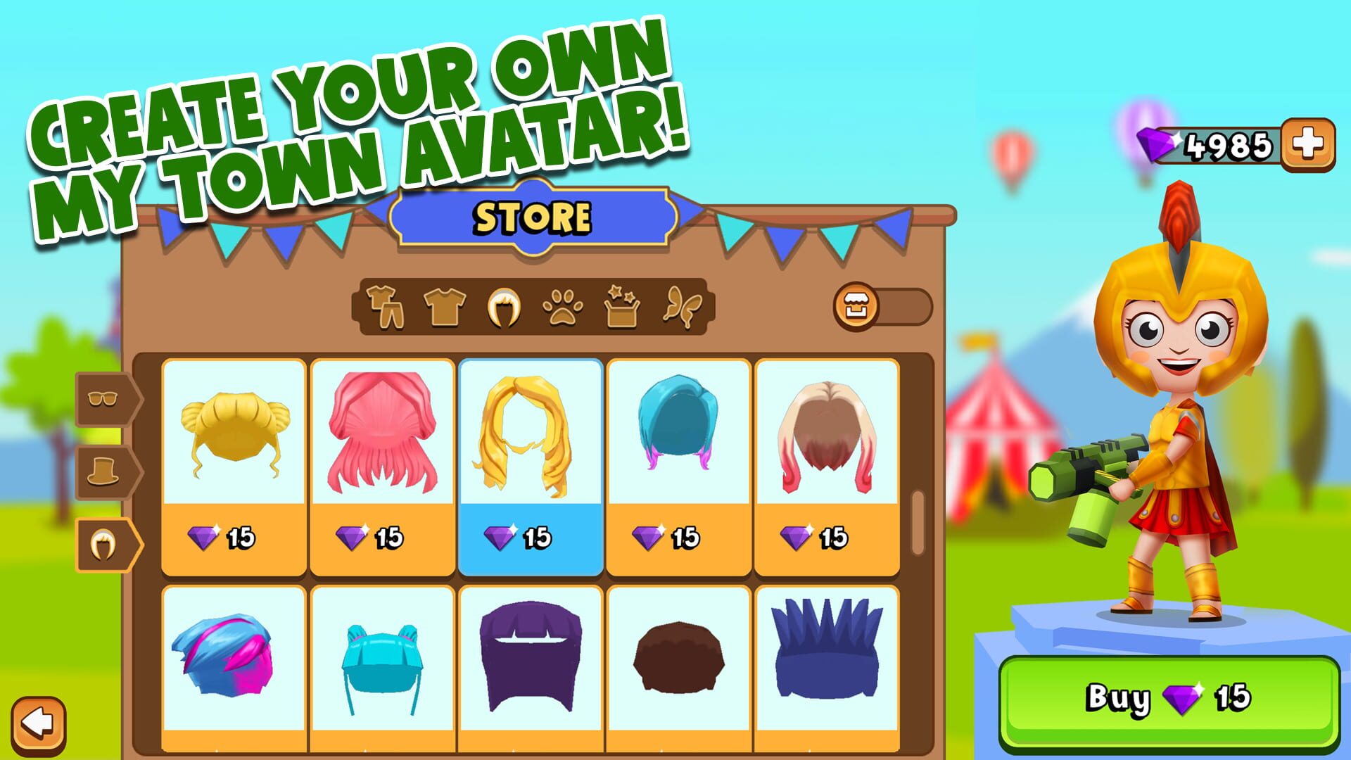 My Town: World of Games - Screenshot