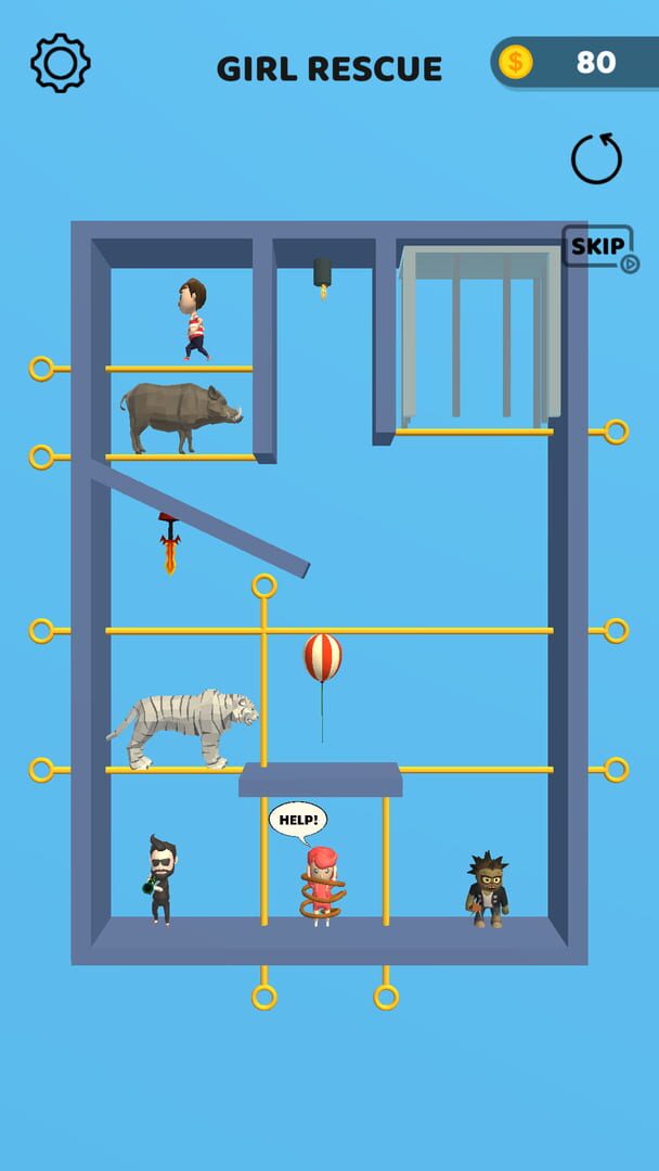 Pin Rescue - Screenshot
