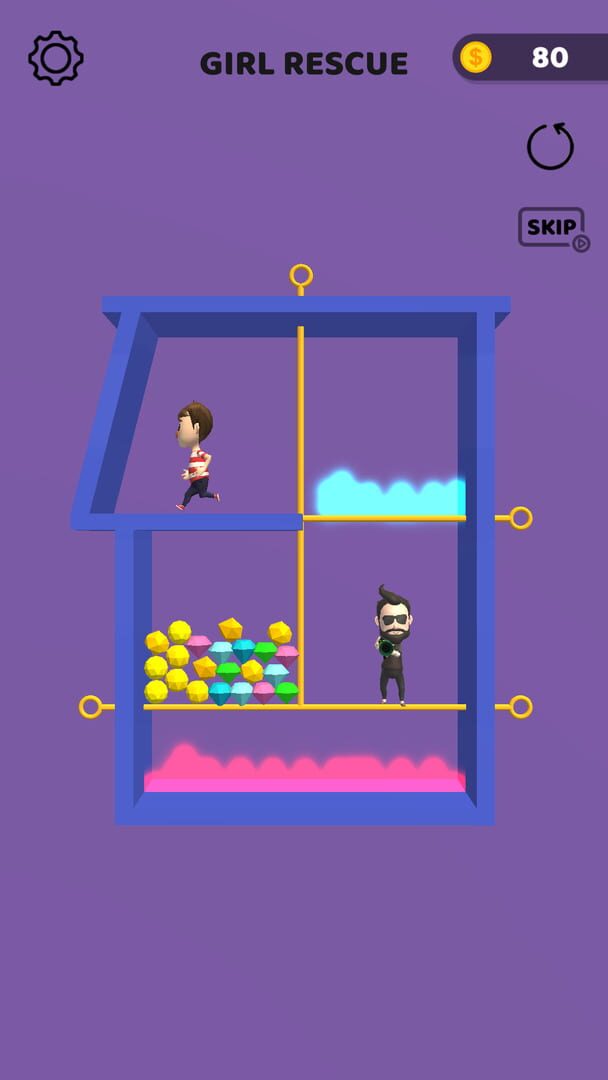 Pin Rescue - Screenshot