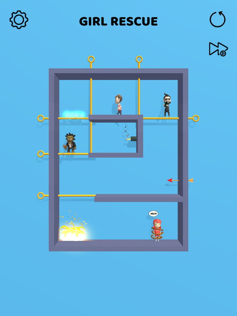 Pin Rescue - Screenshot