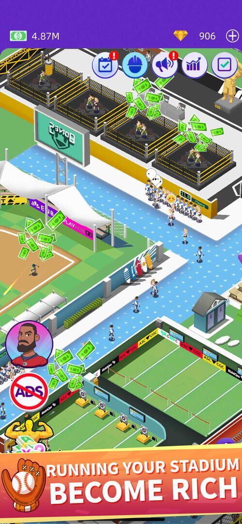 Idle Gym Sports - Screenshot