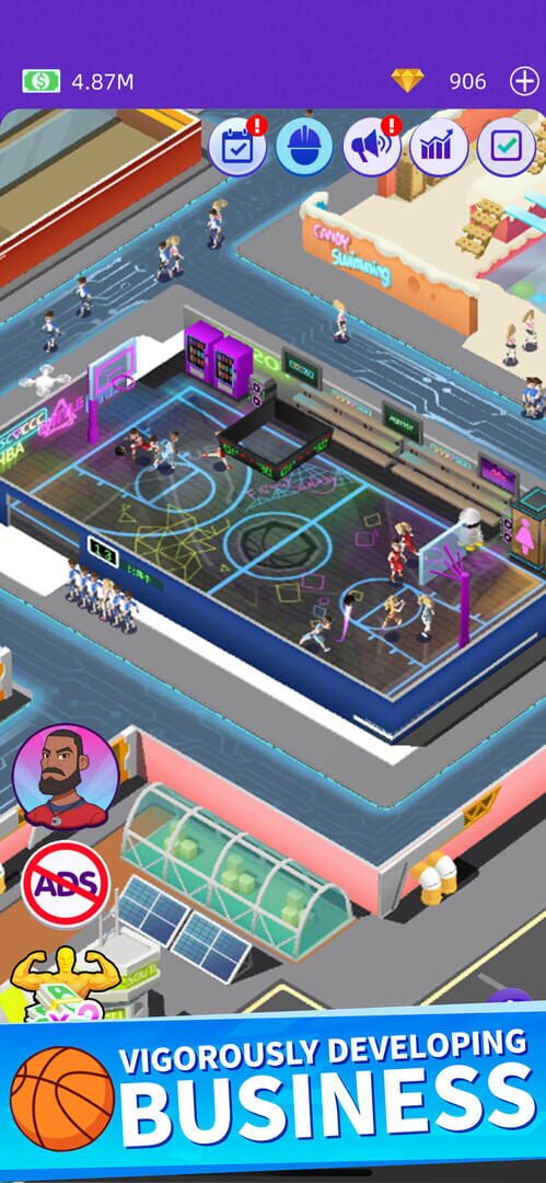 Idle Gym Sports - Screenshot