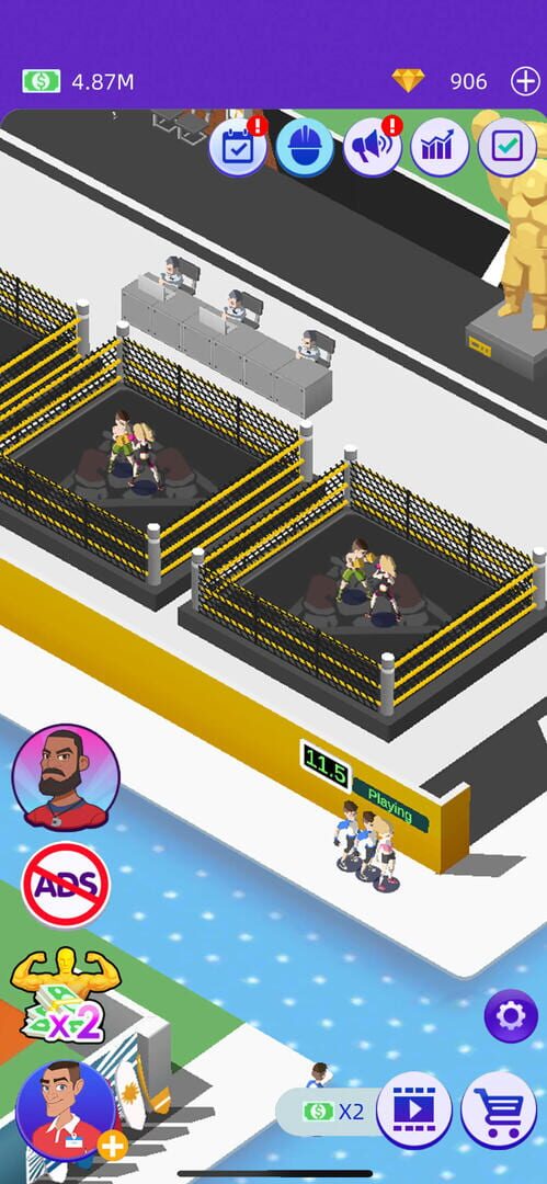 Idle Gym Sports - Screenshot