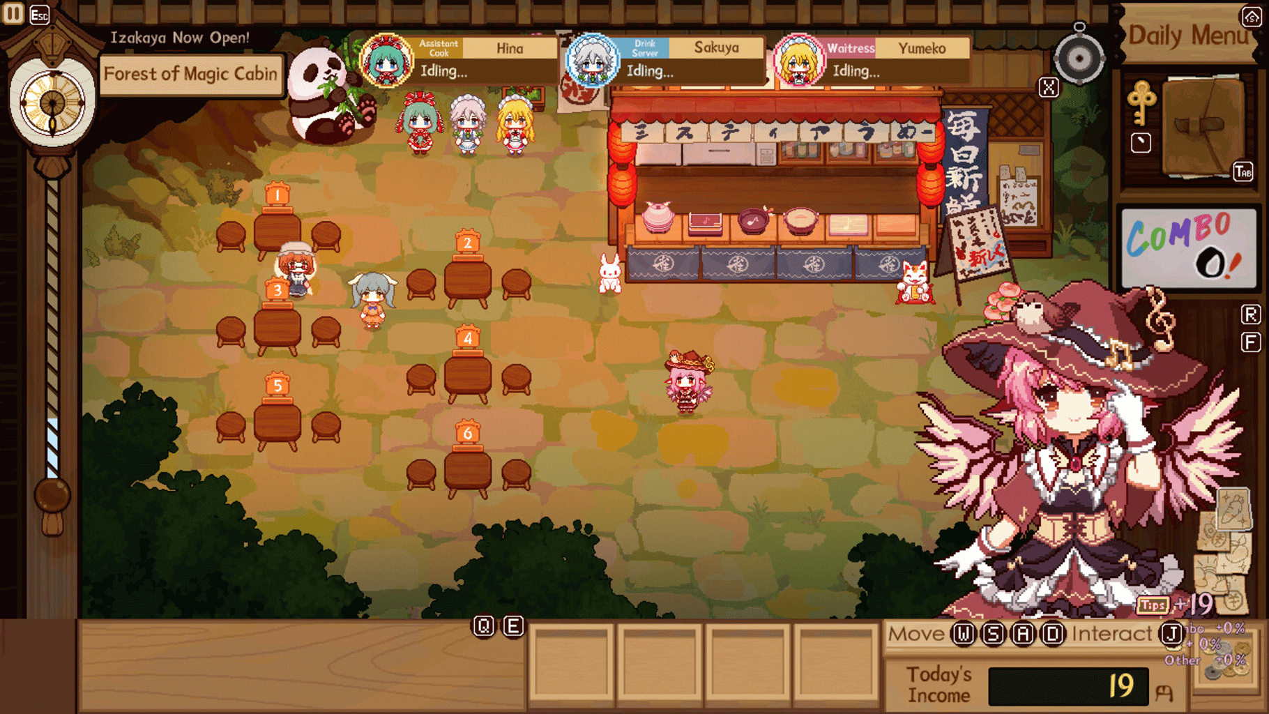 Touhou Mystia's Izakaya DLC1 Pack: Forest of Magic & Youkai Mountain screenshot