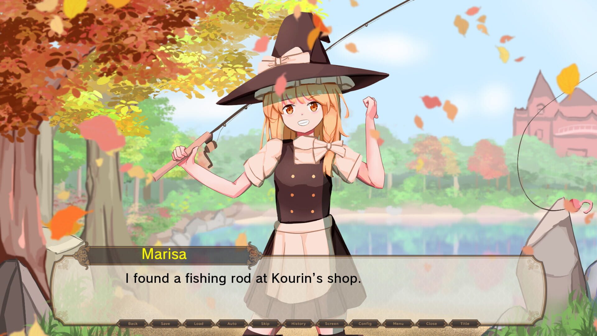 Outdoor Adventures With Marisa Kirisame: Fishing - Screenshot
