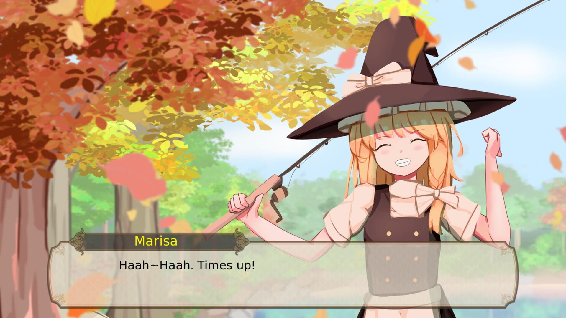 Outdoor Adventures With Marisa Kirisame: Fishing - Screenshot