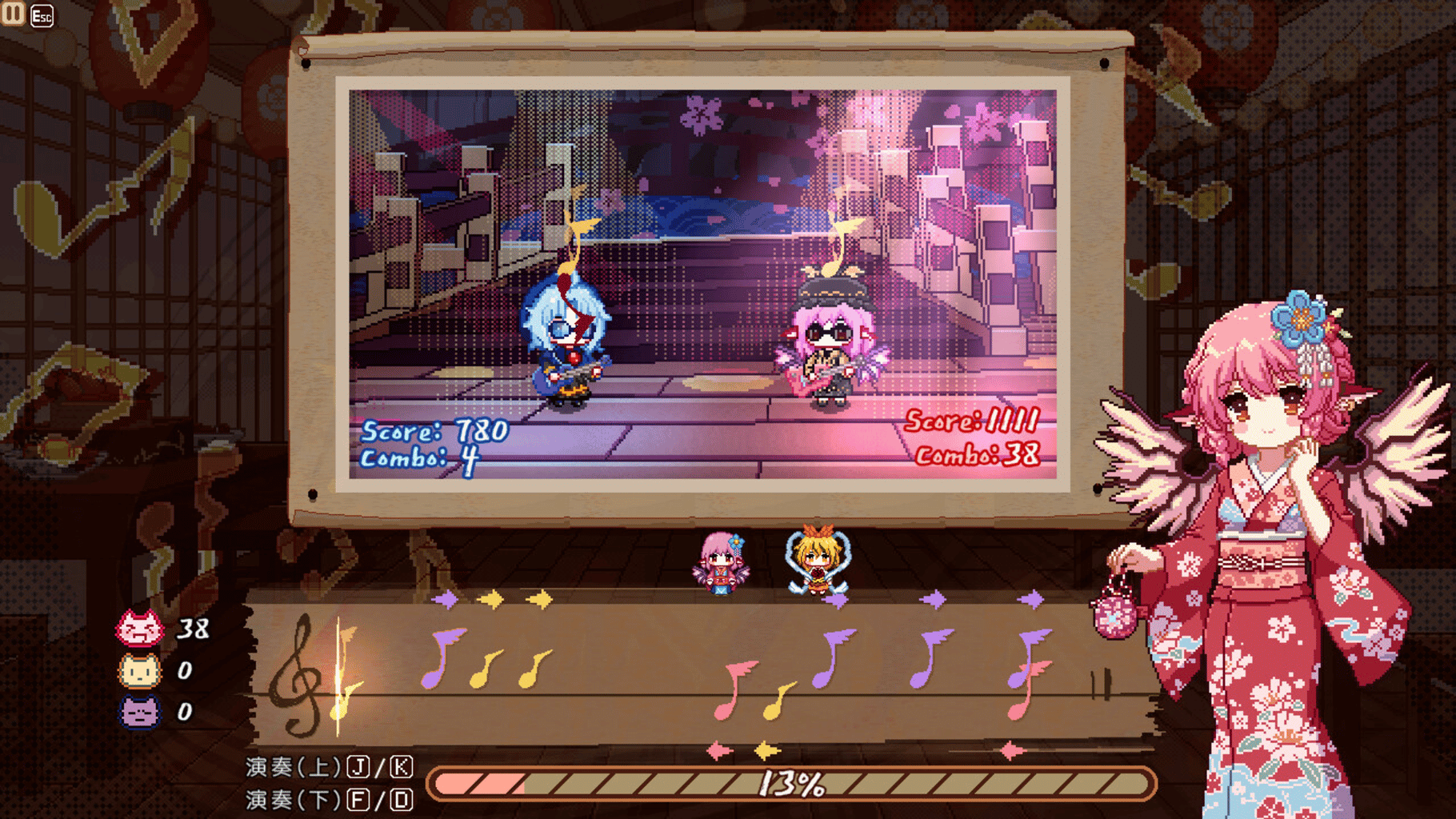 Touhou Mystia's Izakaya: DLC 3 Pack - Myouren Temple & Divine Spirit Mausoleum screenshot