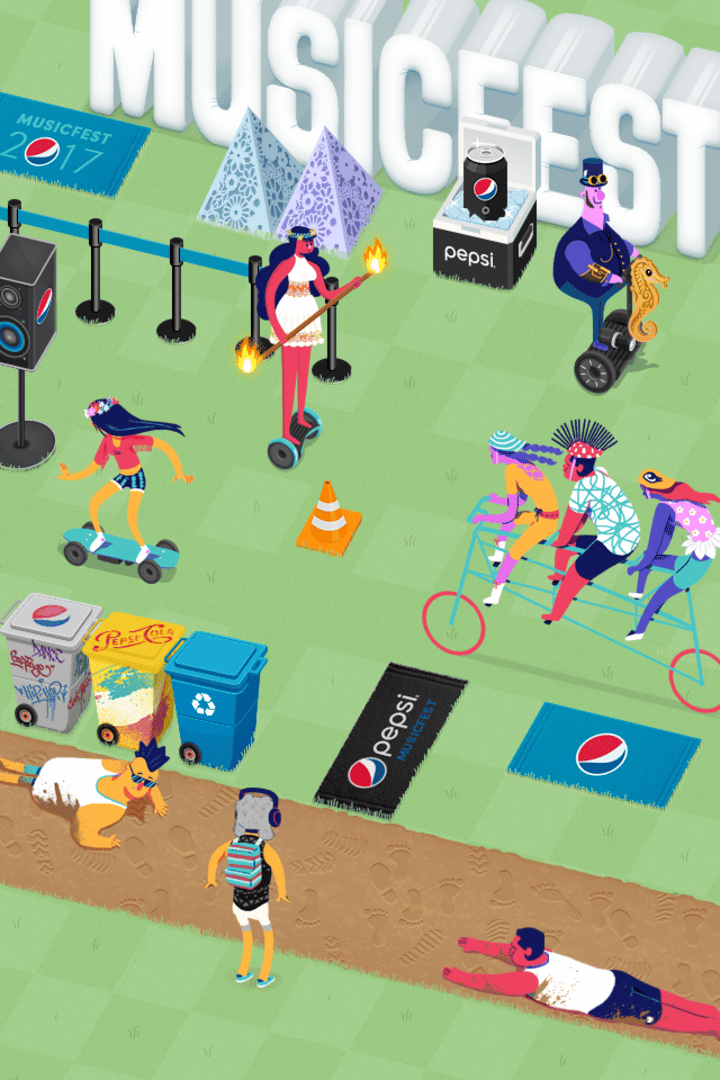 Pepsi Summer Quest screenshot