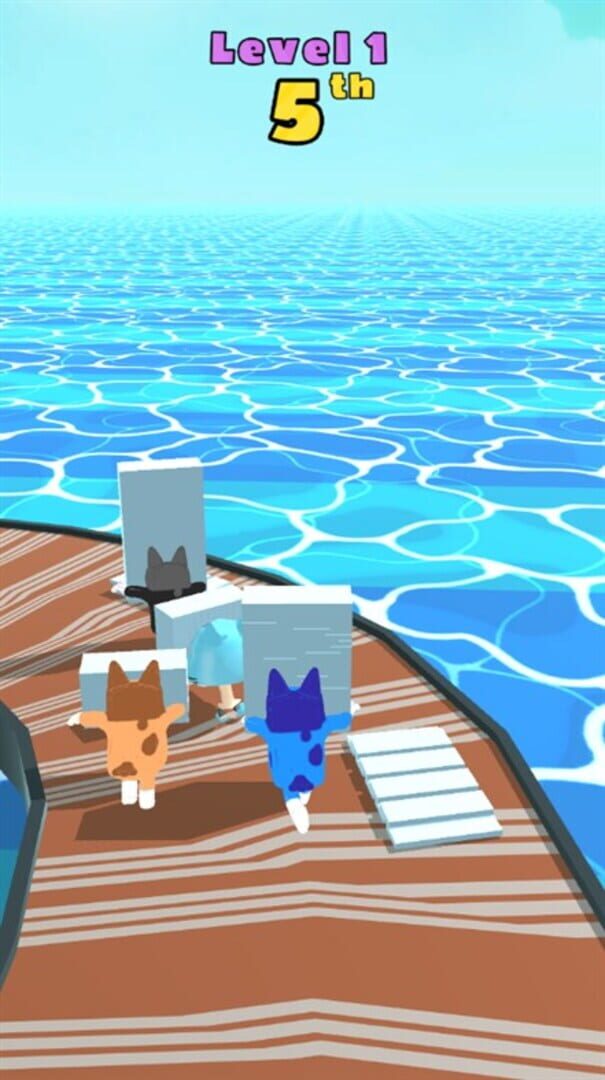 Bluey Shortcut Running Game - Screenshot
