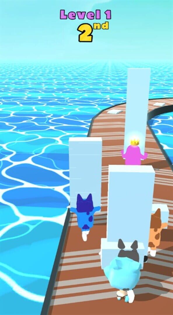 Bluey Shortcut Running Game - Screenshot