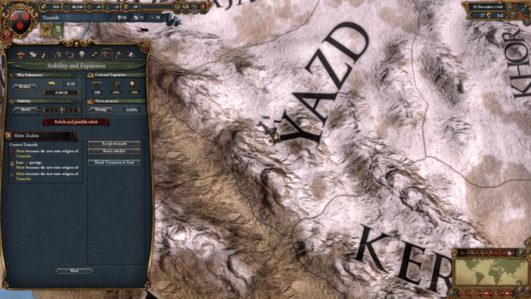 Europa Universalis IV: Digital Extreme Edition Upgrade Pack screenshot