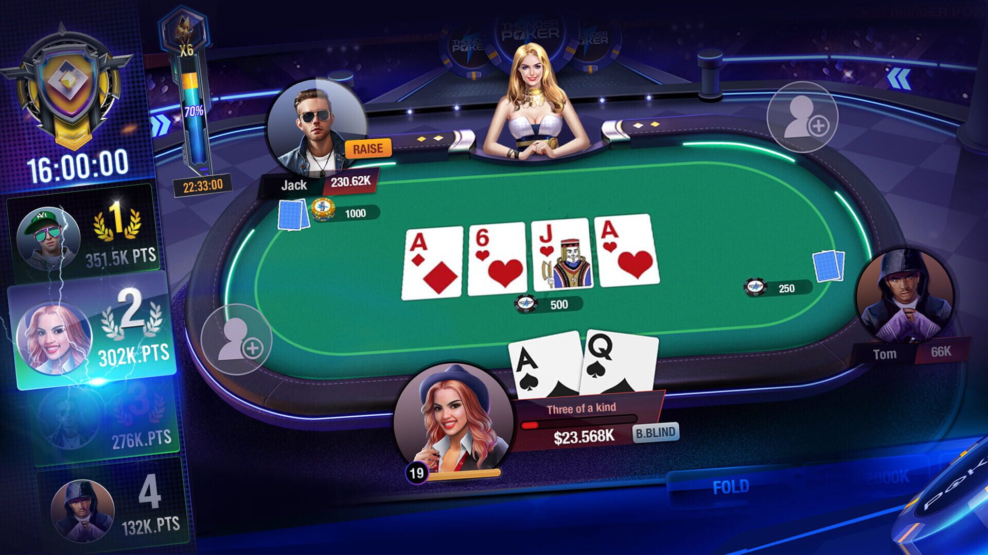 Thunderbolt Poker - Screenshot