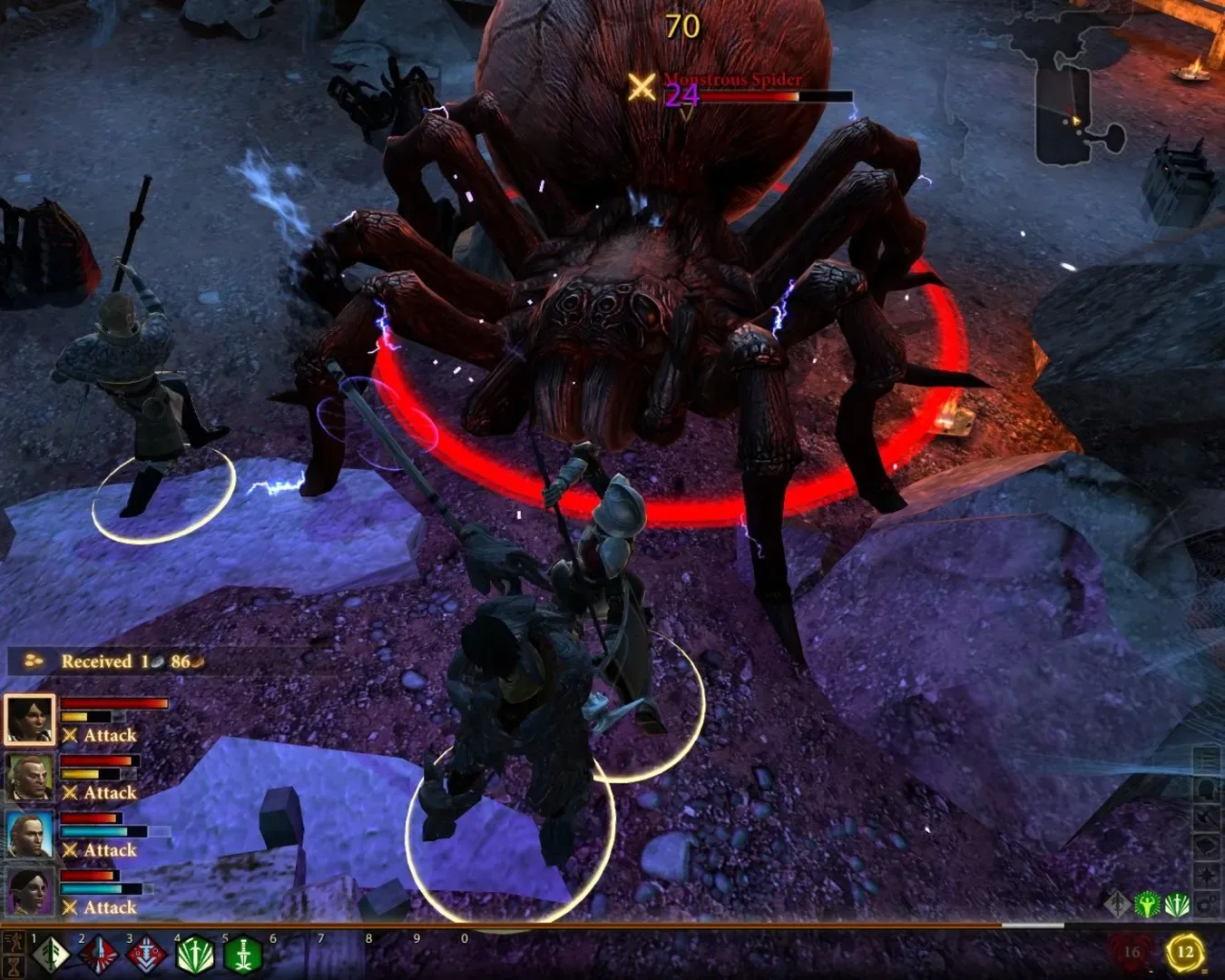 Captura de pantalla - Dragon Age II