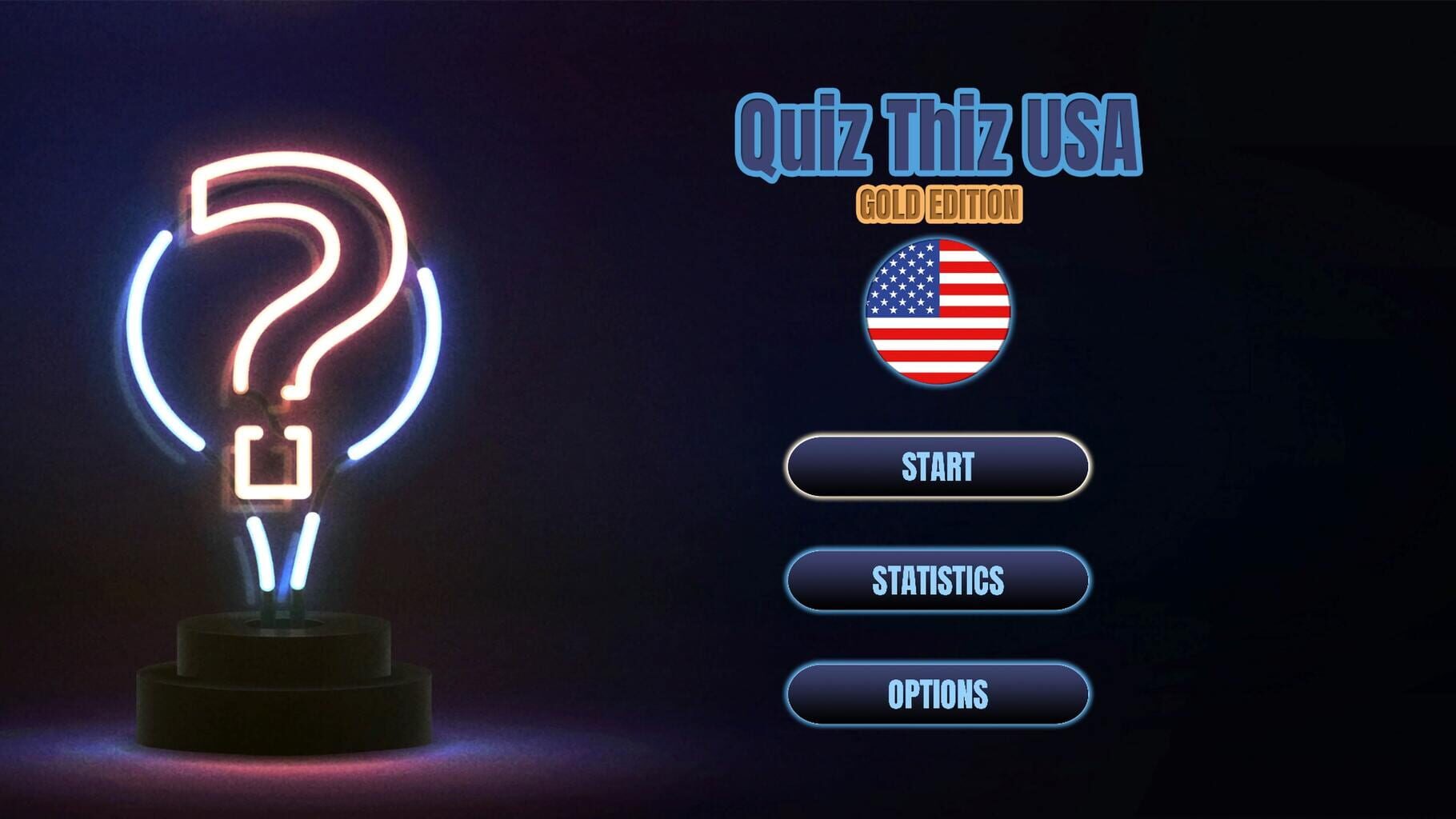 Captura de pantalla - Quiz Thiz USA: Gold Edition